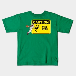 Caution - Kyrie Irving Kids T-Shirt